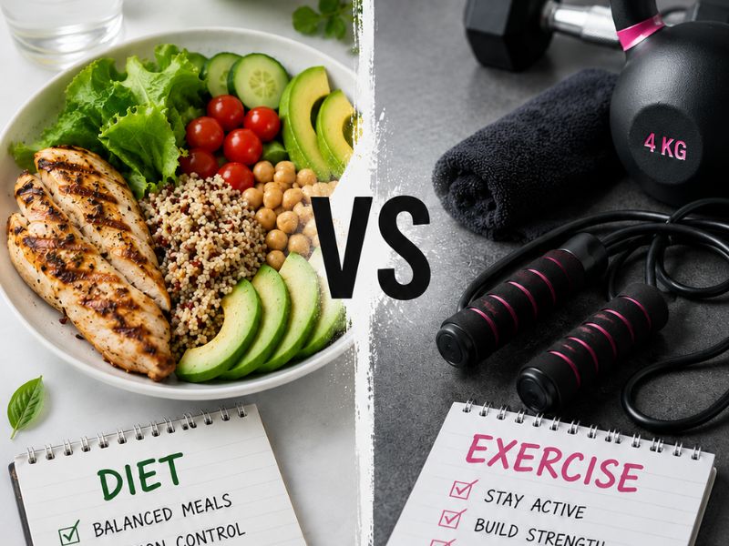 Diet vs Exercise