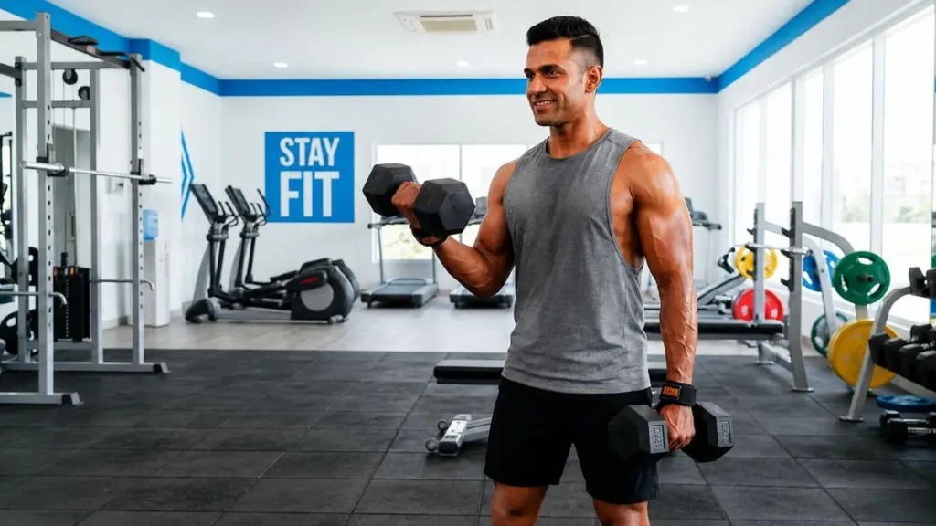 Best Protein for Muscle Gain with whey protein, chicken, eggs, and fitness supplements