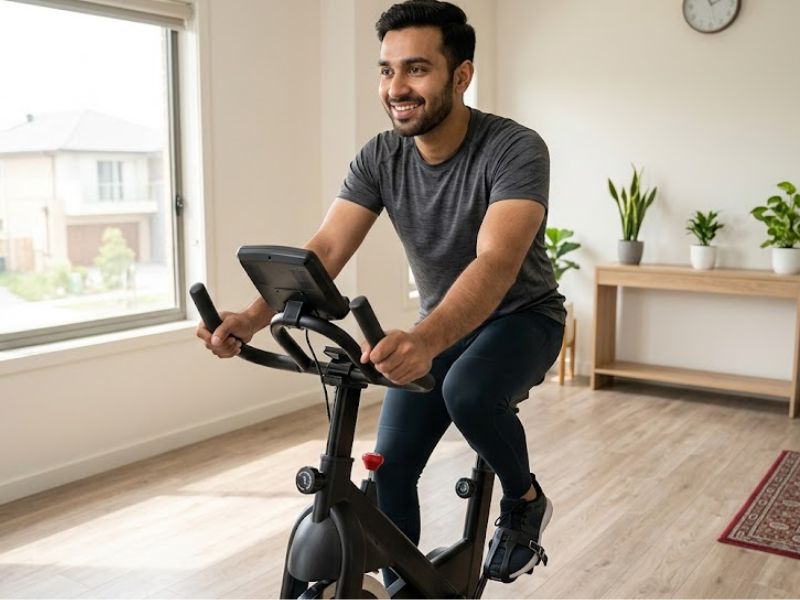 exercise bike for weight loss at home