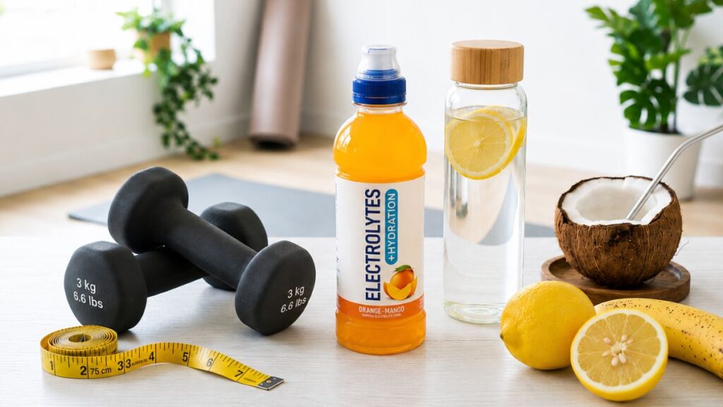 Electrolytes for weight loss with healthy hydration and fitness