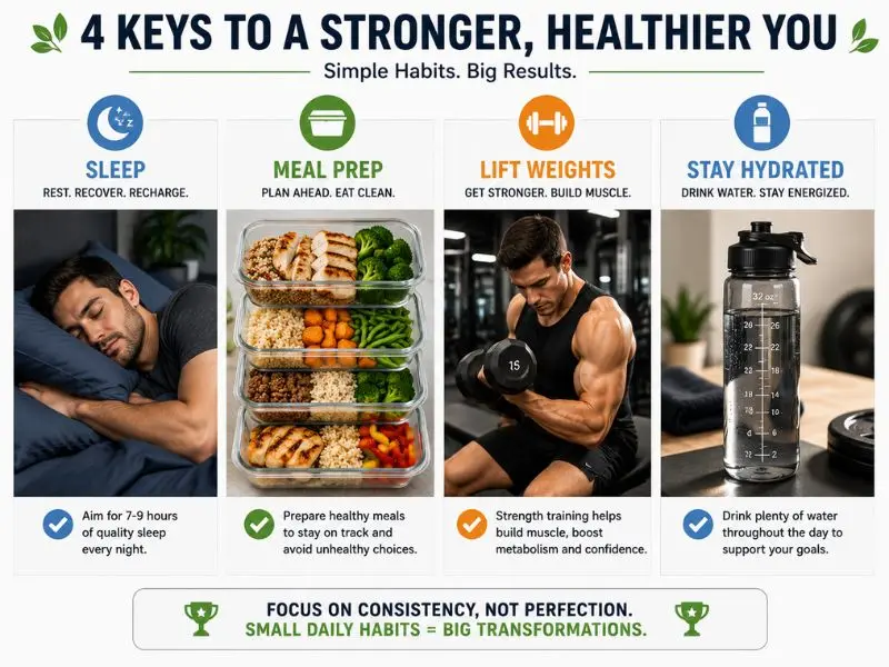 Expert tips for losing fat and building muscle