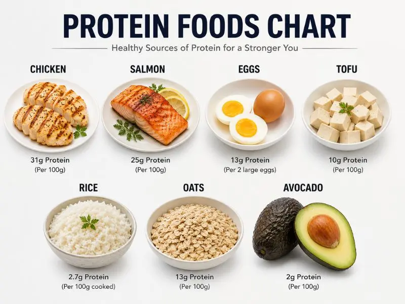 Best foods to include in high protein meals for muscle gain
