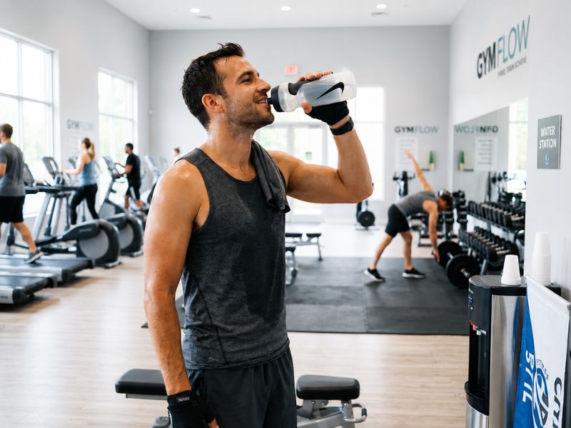 Staying hydrated with electrolytes during weight loss