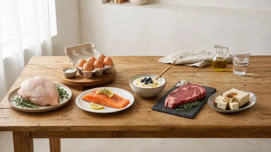 High Protein Foods for Muscle Gain