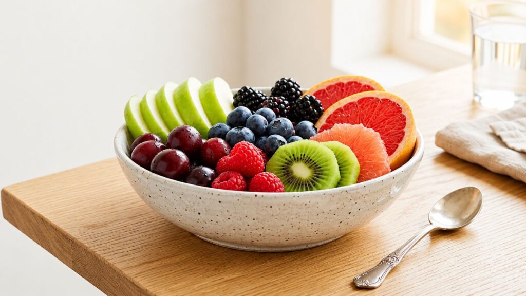 Best fruits for weight loss including berries, apples, and grapefruit