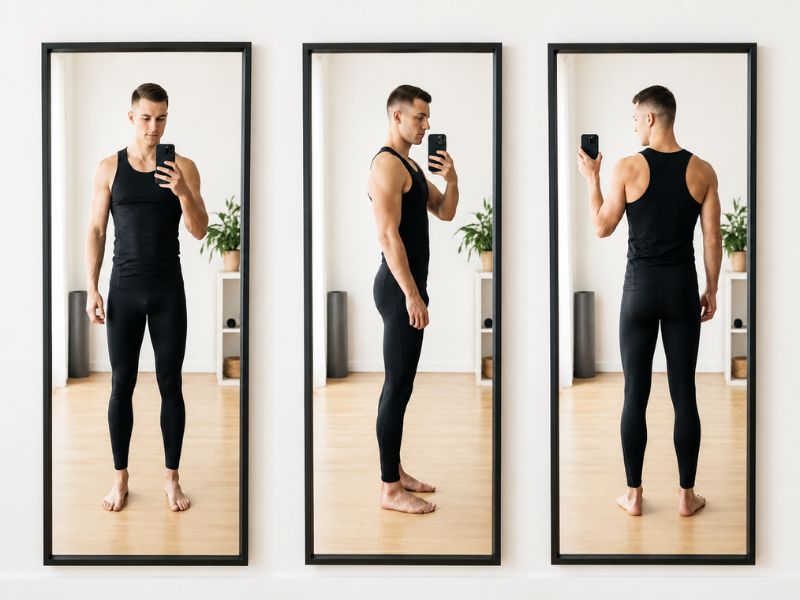 how to take accurate weight loss progress photos