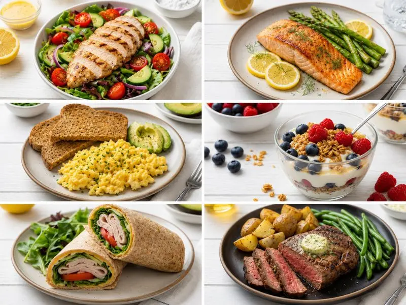 Best high protein meals for muscle gain comparison