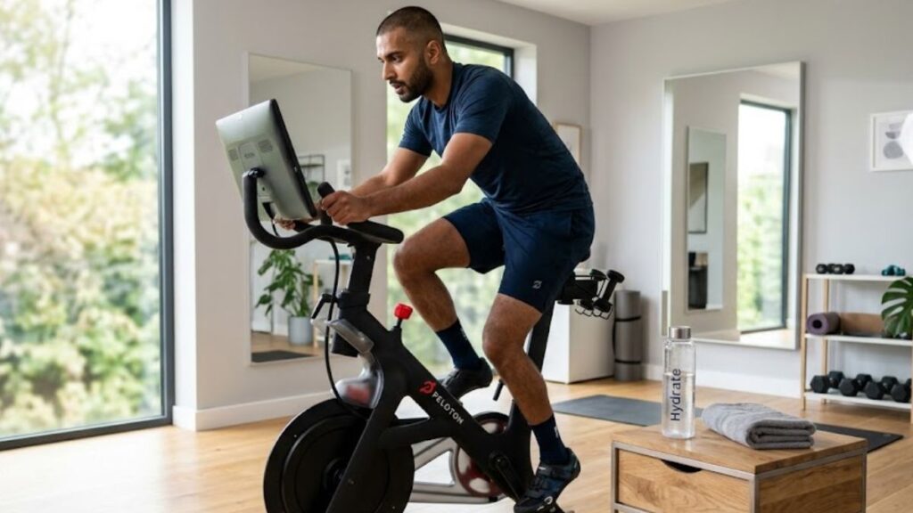 stationary bike weight loss workout at home