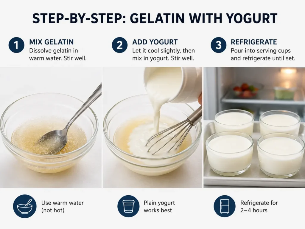 How to make sugar free gelatin recipes for weight loss