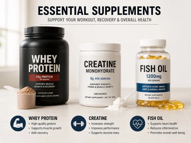 best supplements for muscle gain during calorie deficit