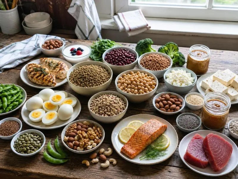 Best high protein foods for muscle gain