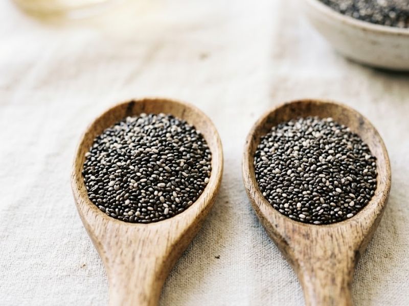 Black and White Chia Seeds for Weight Loss