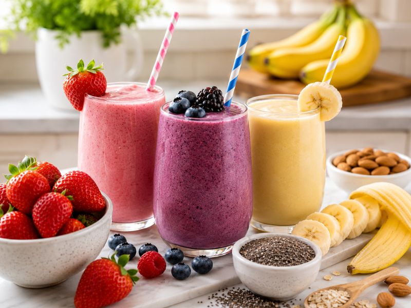 How fruits support weight loss through fiber and water content