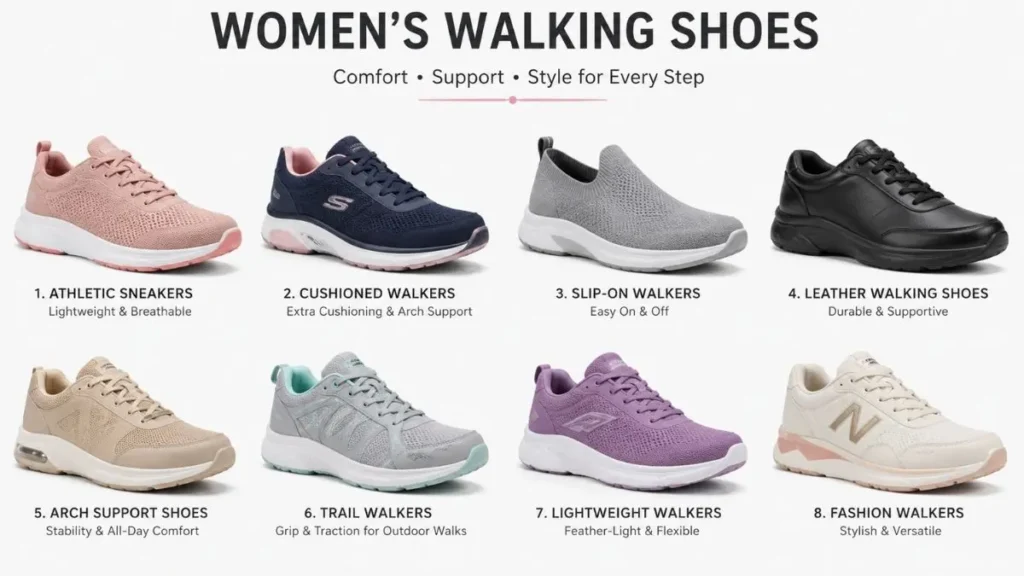 best women’s walking shoes