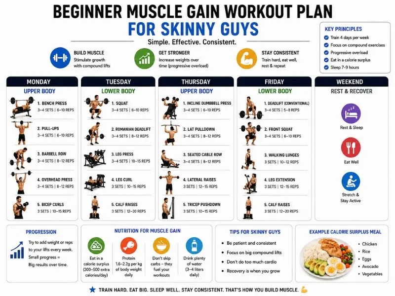 Common muscle building mistakes skinny guys should avoid