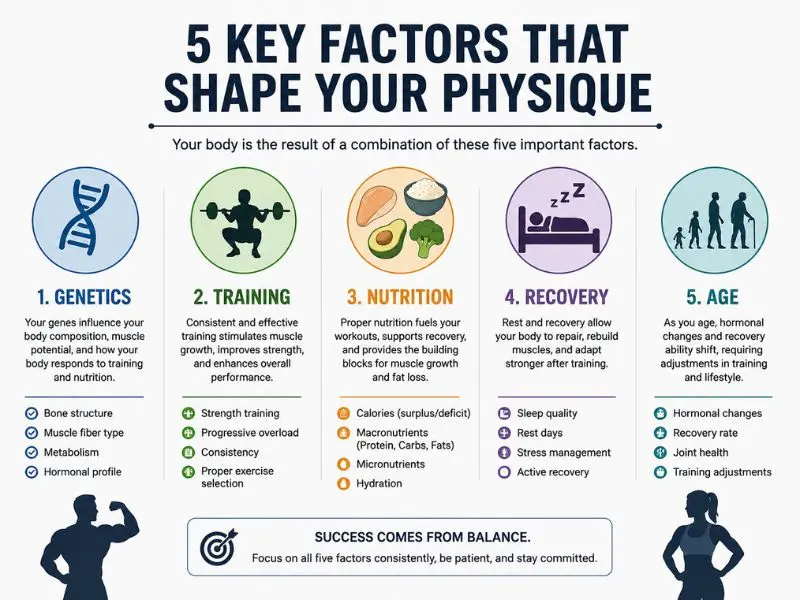 Factors affecting how much muscle can you gain in a year