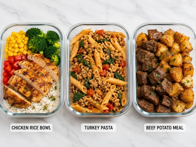 high protein meal prep ideas for muscle gain