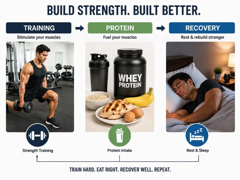 how supplements support muscle growth
