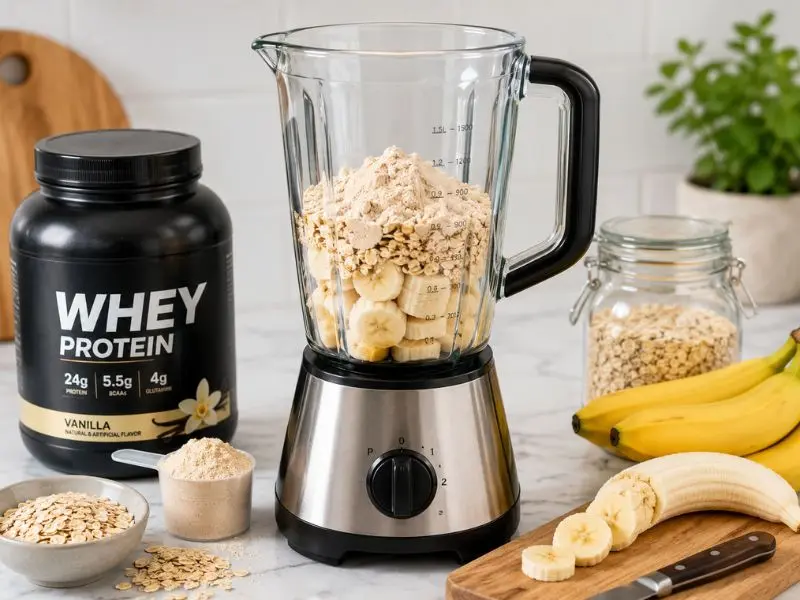 High protein shake recipes for muscle gain