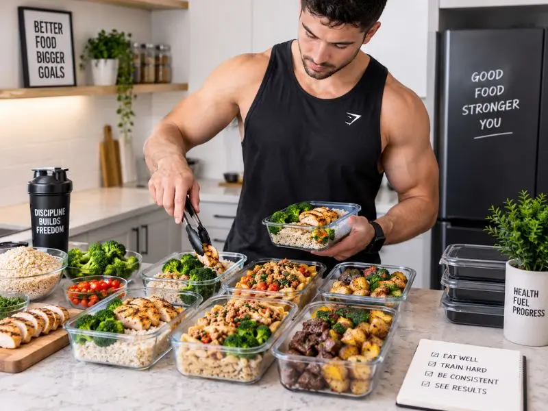 easy muscle gain meal prep at home