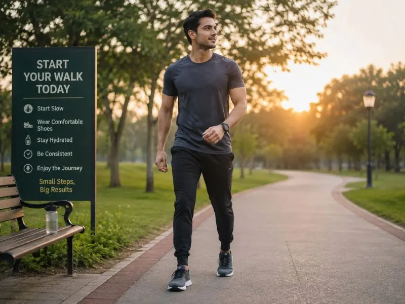 How to start walking more each day for beginners