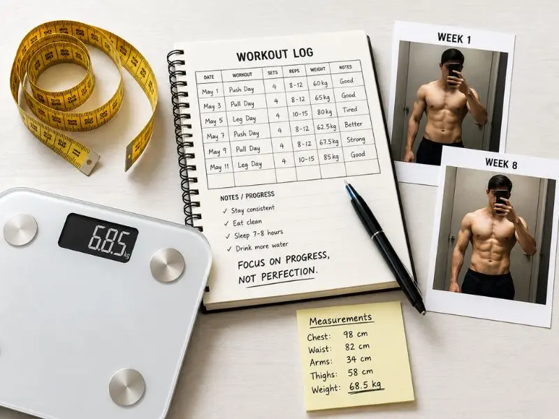 Tracking body recomposition progress
