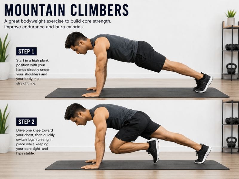 mountain climbers exercise