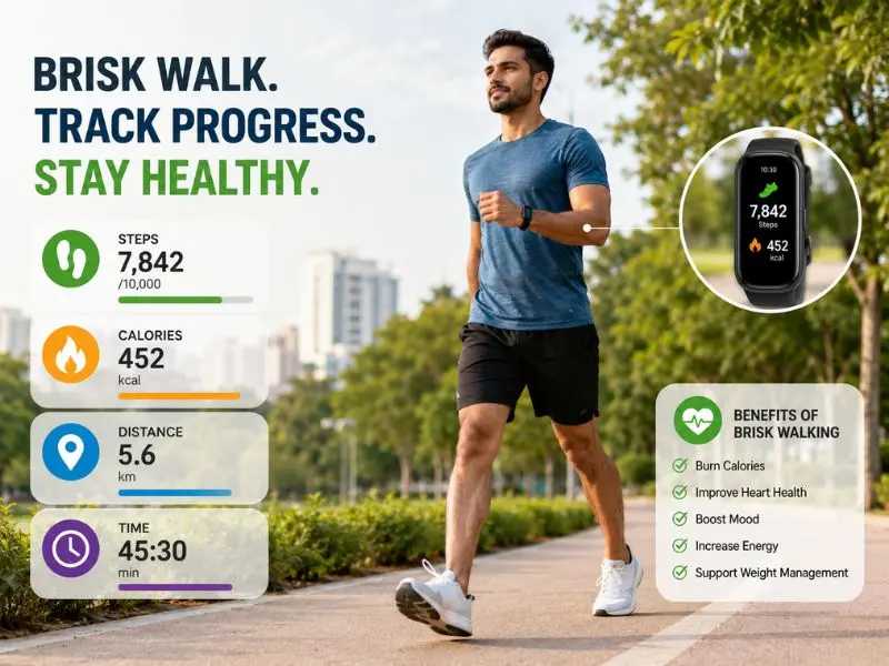 calories burned while walking 10,000 steps