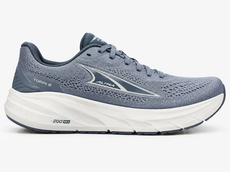 Altra Torin 8 shoe with a foot-shaped toe box