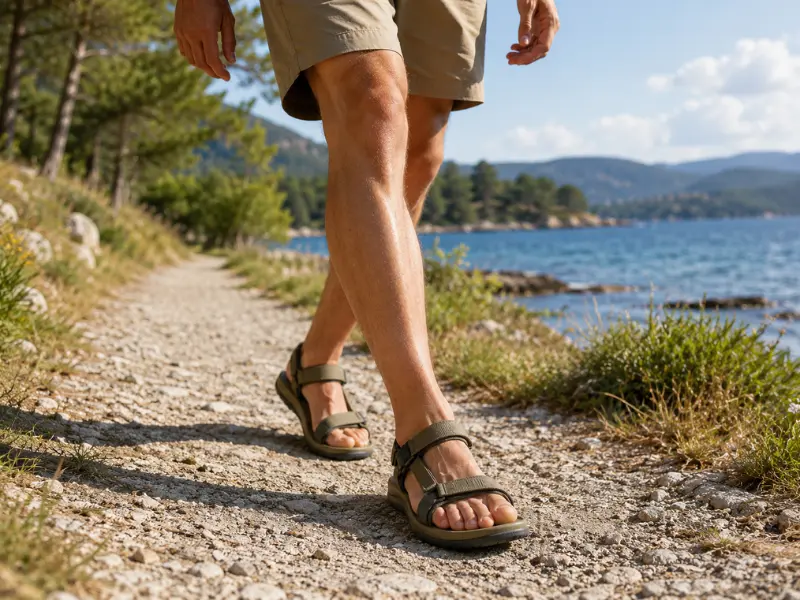 best walking sandals for wide feet