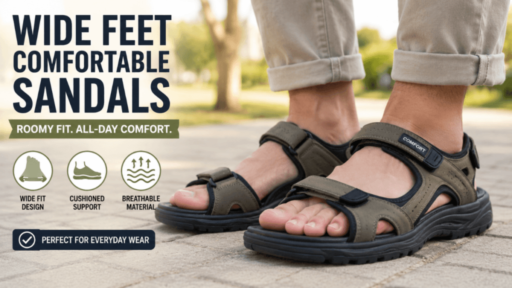 best sandals for wide feet