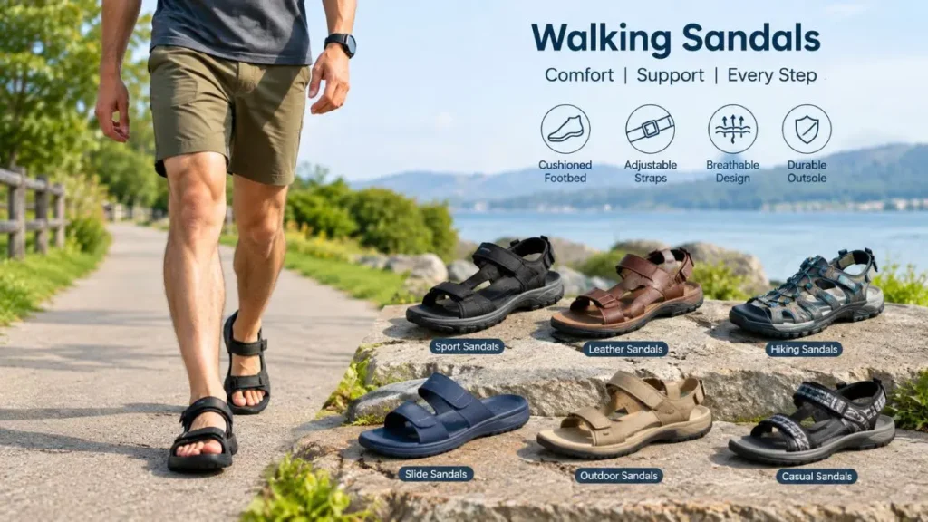 best walking sandals for comfort and support