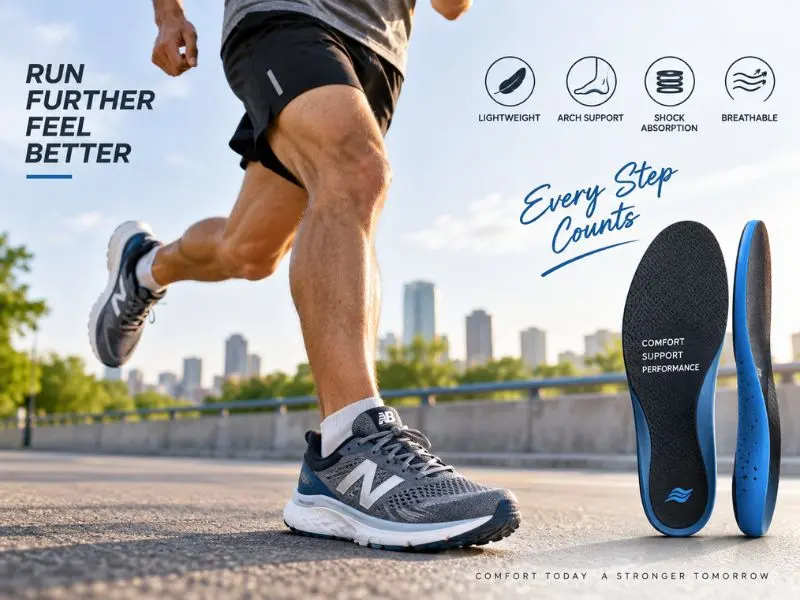 running insoles for flat feet