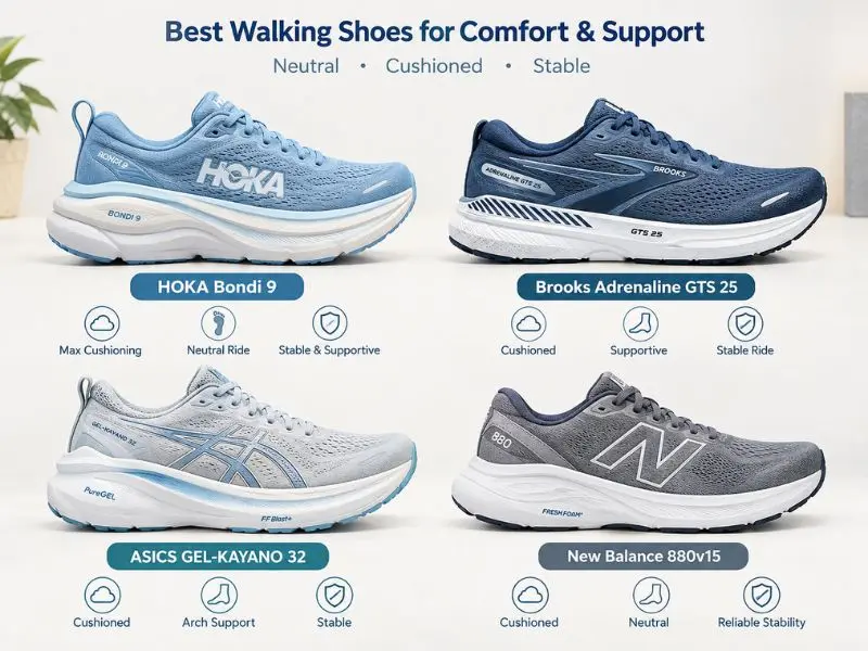 Comparison of cushioned and stability shoes for back pain