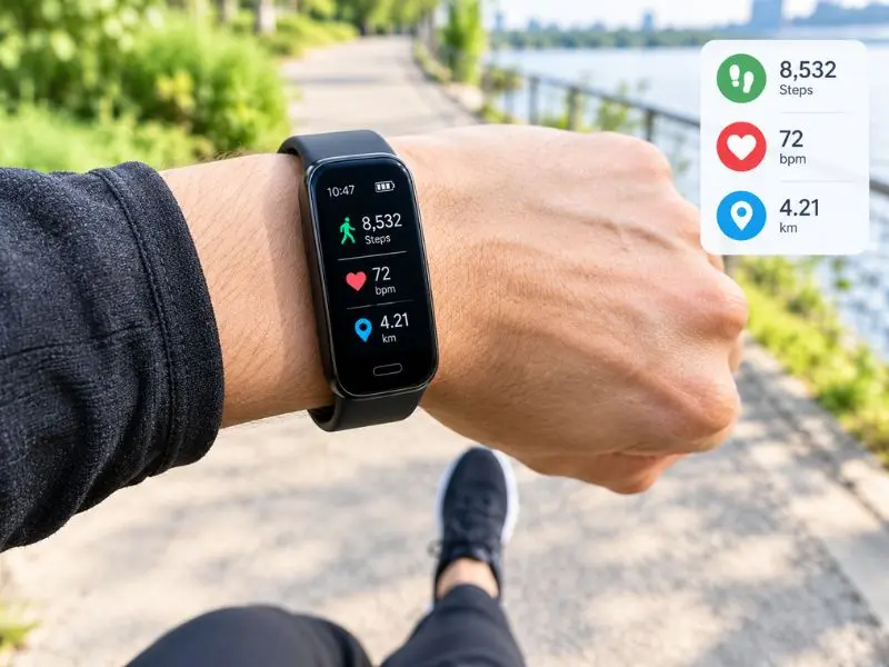 Fitbit Inspire 3 fitness tracker for daily step tracking