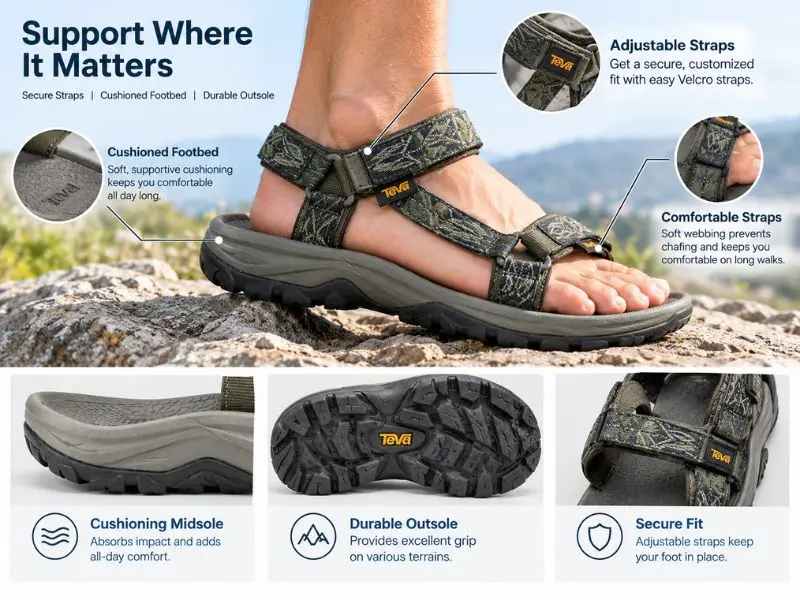 how to choose the best walking sandals