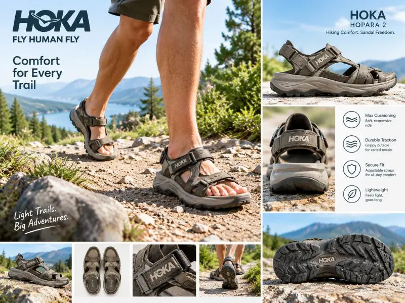 HOKA Infini Hike TC for light hiking
