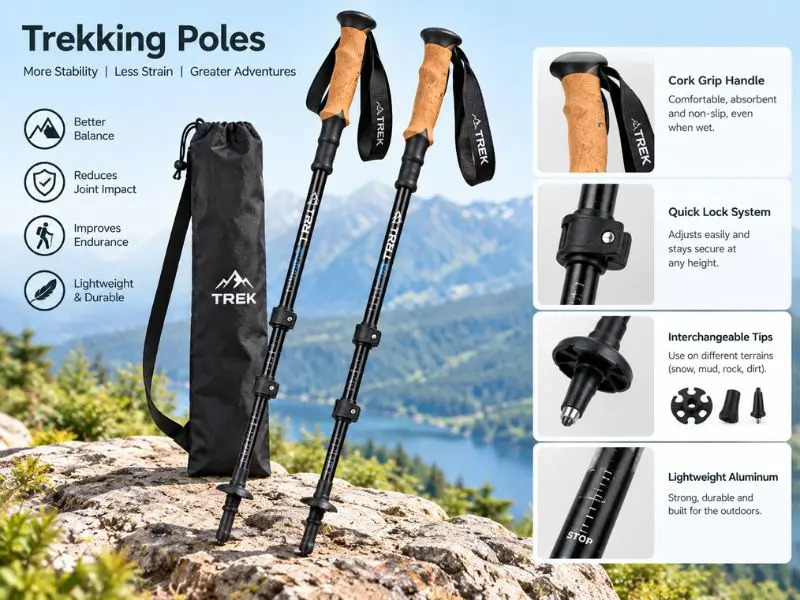 Leki Makalu Lite trekking poles