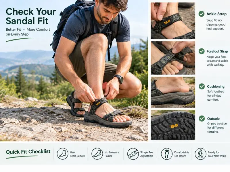 common mistakes when buying walking sandals