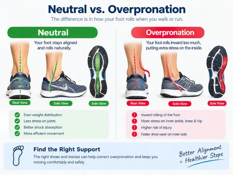 insole support for overpronation