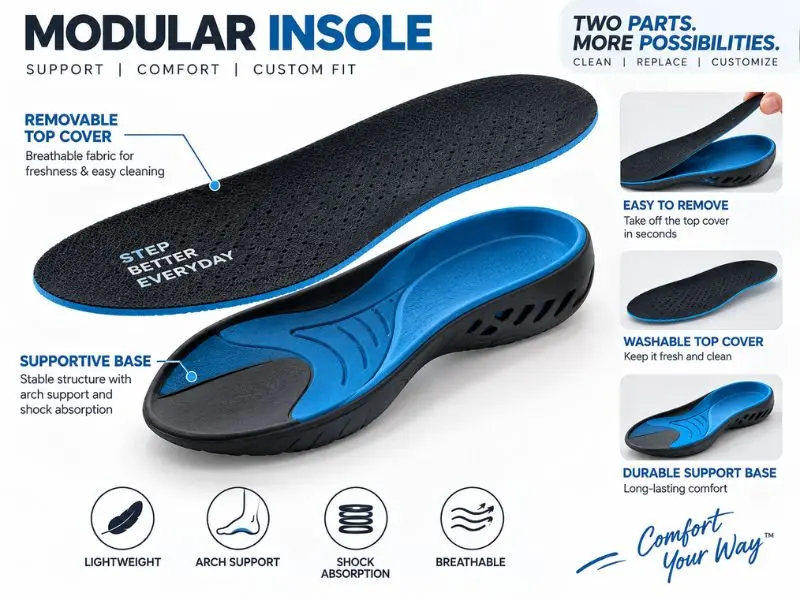 Tread Labs Ramble modular insoles